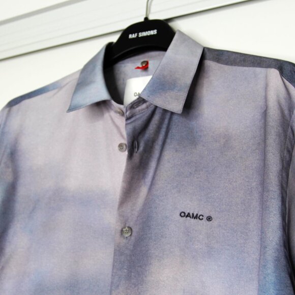 BNWT SS22 OAMC COSMOS PRINT SHIRT XS - Picture 4 of 12